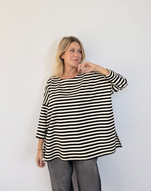 Maxi Blusa Stripes - più colori