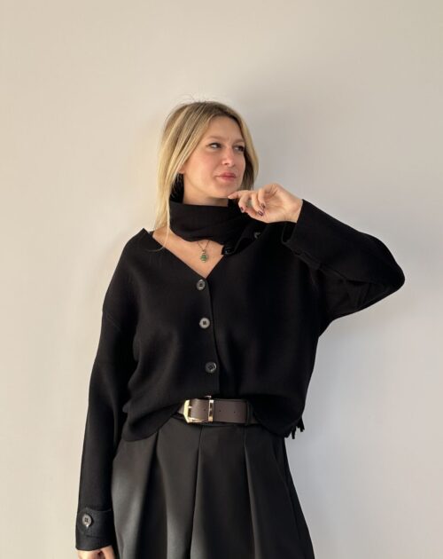 Cardigan Sciarpa - più colori