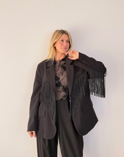 Maxi Blazer Frange - più colori