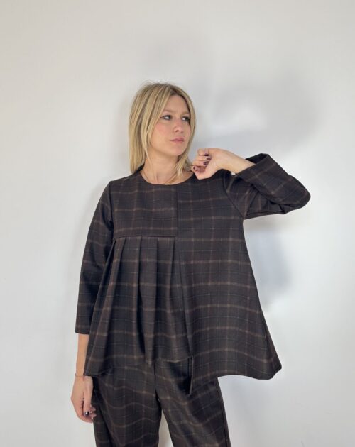 Maxi Blusa Check Giulio - più colori