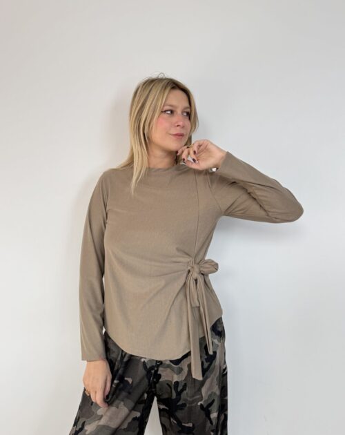 Maglia Fiocco Elasticizzata - più colori